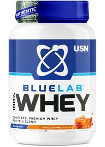 USN BlueLab Whey Protein, 908 g Dose, Salted Caramel