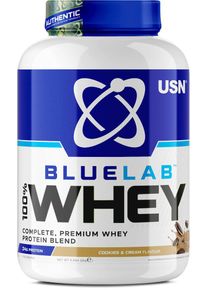USN BlueLab Whey Protein, 2000 g Dose, Cookies & Cream