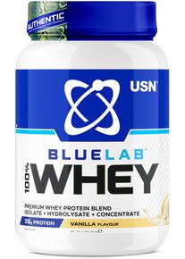 USN BlueLab Whey Protein, 908 g Dose, Vanilla