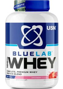 USN BlueLab Whey Protein, 2000 g Dose, Strawberry