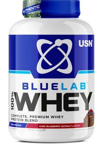USN BlueLab Whey Protein, 2000 g Dose, Chocolate Blueberry