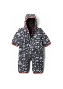 Columbia Kid's Powder Lite II Reversible Bunting Overall Kids (12-18 Months, grey)