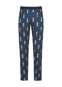 Mey Pyjamahose 'Keyhole And Pin Up' Herren blau Größe L