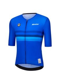 Santini UCI World Champion Jersey Cycling jersey (XL, blue)