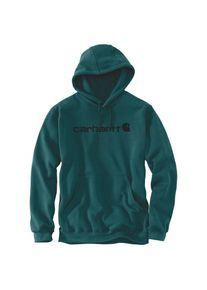 Carhartt Signature Logo Sweatshirt Hoodie Men (S, blue)