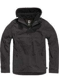 Brandit Windbreaker, textieljas , kleur: zwart , maat: 4XL