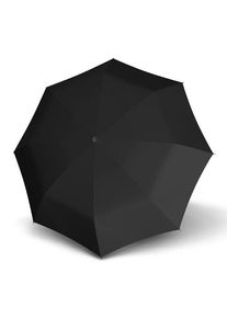 Doppler Ombrello a bastone da golf in fibra 105 cm nero