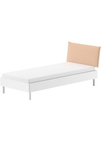 Home Affaire , Einzelbett »Forrest, mit oder ohne Polsterkopfteil, in modernem Design«, (Liegefläche 90x200 cm inkl. Massivholz Rolllattenrost),...