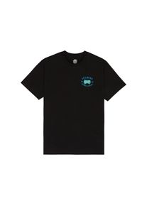 Element, Damen, T-Shirt &raquo; Double&laquo;, Flint Black, XL, Flint Black, Conscious by Nature: Baumwolle