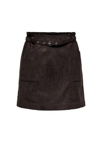 Only , Minirock »ONLDIANE HEIDI LIFE FAUX SUEDE SKIRT OTW« , Mole , M (38) , M (38) , Wildlederimitatrock von Only