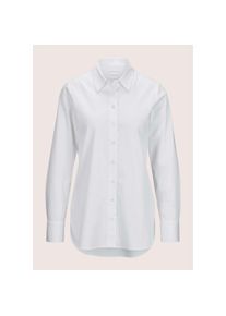 Madeleine Mode MADELEINE , Hemdbluse »Bluse Longbluse im Oversize-Style« , weiß , 44 , 44 , Hemdkragen