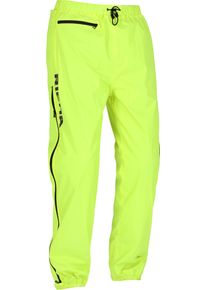 Richa Side-Zip, pantaloni della pioggia , colore: Giallo Fluo , dimensione: M