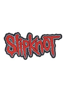 Slipknot - Die Cut Logo - Naszywka - czarny - Onesize - 100% poliestru