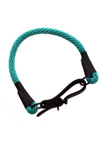 HEIM Halsband, turquoise 40: 33-38cm halsomvang, Ø12mm hond
