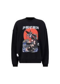 Alpha Industries Sweat-shirt 'Japan Warrior' Homme noir taille XXS