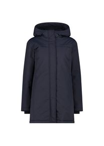 CMP Womens Parka Fix Hood Parka Dames (34 |blauw |waterdicht)