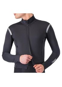 Castelli Perfetto RoS 3 Jacket Cycling jacket Men (3XL, black/grey)