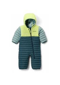 Columbia Kid's Powder Lite II Reversible Bunting Overall Kids (6-12 Months, blue)
