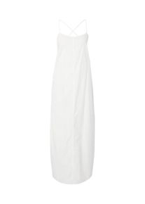 MONKI Sommerkleid Damen weiß Größe 34 Unifarben