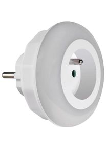 Perel, Nachtlicht, Led-Nachtlicht Mit Steckdose - Schutzkontakt (Französisches System)