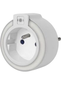 Perel, Nachtlicht, Led-Nachtlicht Mit Steckdose - Schutzkontakt (Französisches System)