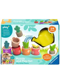 Puzzle and Play Set My Little Plants | From 18 months +