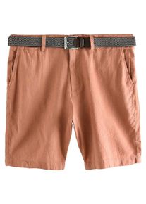 next Heren Chino grijs / koraal 34