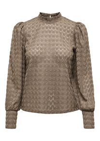 Jacqueline de Yong JDY, Damer, Bluse 'JDYAvery', Taupe, St&oslash;rrelse M