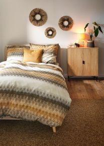 Lot de 3 objets muraux décoratifs - beige - taille 2 cm - bonprix