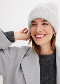 Bonnet - gris - taille Onesize - bonprix