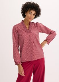 Blouse-tunique - rouge - taille 42 avec coton - bonprix