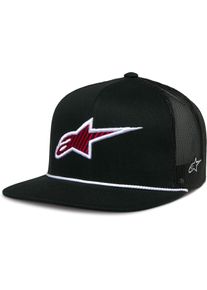 Alpinestars Orion Trucker, cap , color: Black/Black/Red , size: One Size