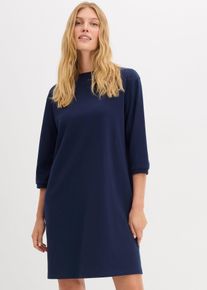 Sweatshirtkjole i utsvingt modell, blå, størrelse 48/50 (XL), bonprix