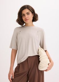 Topp, grå, størrelse 44/46 (L), bonprix