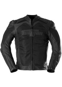 Furygan Speed Mesh Evo 3, textile/leather jacket , color: Black , size: 3XL