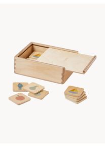 Flexa Juego de memoria Creative, 36 pzas. Marrón Madera Set de tamaños diferentes