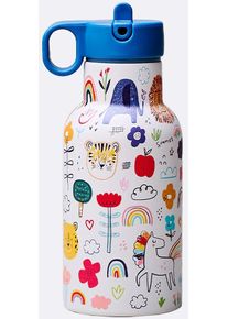 Bioloco Sky Kinder-Thermosflasche, 350ml, Doodles