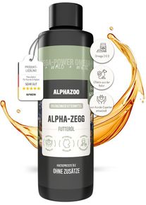 Alphazoo Alpha-Zegg Futteröl für Hunde, 250ml
