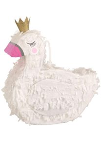 UNIQUE Mini Pinata lille svane 17x20cm
