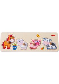 Grasping puzzle farm animal children