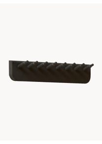 RAD + REFINED Form & Refine Oak Wood Coat Rack Echo, W 40 cm Black Wood, Solid wood B 40 cm