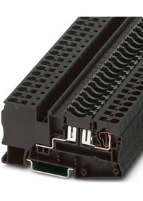 50 Stück Phoenix Contact ST 4-FSI/C Sicherungsreihenklemme 8,2mm Zugfeder schwarz