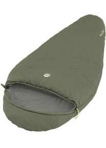 Outwell Pine Mumienschlafsack Camping Outdoor 220x88cm Zwei-Wege-Reißverschluss schwarz