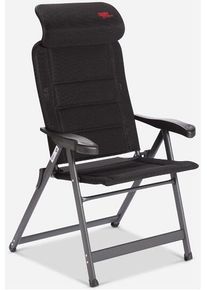 Crespo AP-237 Air Deluxe Compact Campingstuhl Klappstuhl Outdoor schwarz