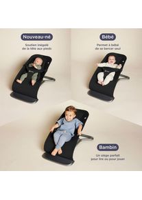 ergobaby Transat B&eacute;b&eacute; 3-en-1 Evolve: Noir Onyx