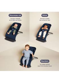 ergobaby Transat Bébé 3-en-1 Evolve: Bleu Nuit