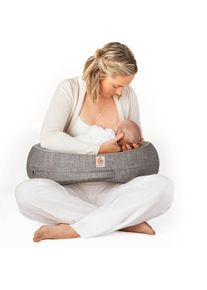 ergobaby Coussin d'Allaitement Natural Curve avec sangle : Gris