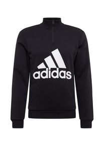 adidas Performance Sweatshirt 'M MH BOS 1/4 FT' Herren schwarz Größe XS Logoprint