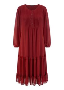 Emilia Lay - Kleid, rot, Gr. 52, Kunstfaser