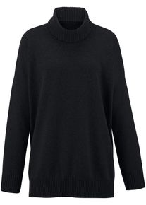 Peter Hahn - Pullover aus 100% Kaschmir, schwarz, Gr. 40, Kaschmir